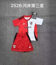 25/26 River Plate Third Kids Kits 1:1 Quality Soccer Jersey