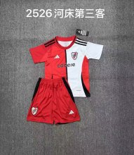25/26 River Plate Third Kids Kits 1:1 Quality Soccer Jersey