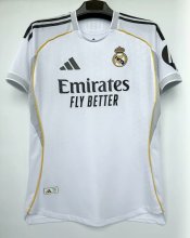 25/26 Real Madrid Home Player 1:1 Quality Soccer Jersey