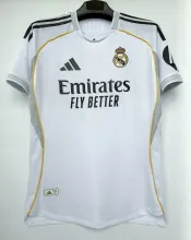 25/26 Real Madrid Home Player 1:1 Quality Soccer Jersey
