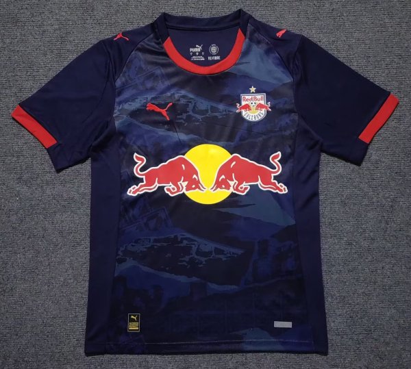 25/26 Salzburg  Away  Fans 1:1 Quality Soccer Jersey