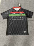 25/26 Palestine  Head Away Black  Fans 1:1 Quality Soccer Jersey