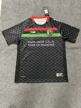 25/26 Palestine  Head Away Black  Fans 1:1 Quality Soccer Jersey