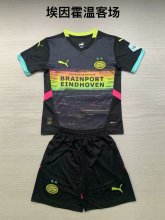 24/25 PSV Eindhoven  Away Kids Kits 1:1 Quality Soccer Jersey