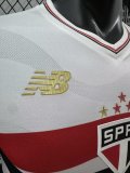 25/26  Sao Paulo Home Player 1:1 Quality Soccer Jersey