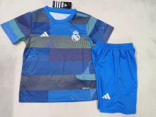 25/26 Real Madrid  Training Clothes Kids Kits 1:1 Quality Soccer Jersey