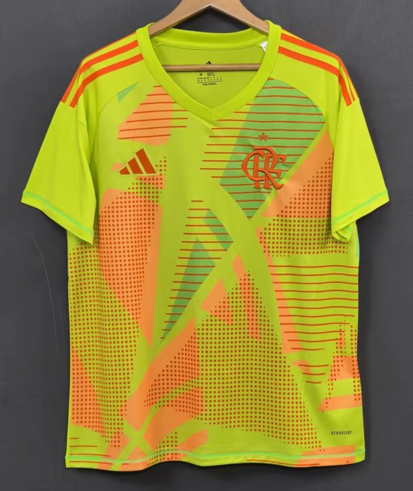 25/26  Flamengo Goalkeeper Fans  1:1 Quality Soccer Jersey