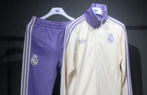 24/25 Real Madrid  Clover Retro Jacket Tracksuit 1:1 Quality