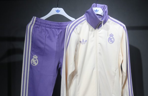 24/25 Real Madrid  Clover Retro Jacket Tracksuit 1:1 Quality