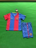 2006/2007 Barcelona Home Kids Retro 1:1 Quality Soccer Jersey