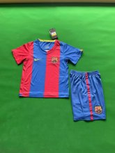2006/2007 Barcelona Home Kids Retro 1:1 Quality Soccer Jersey