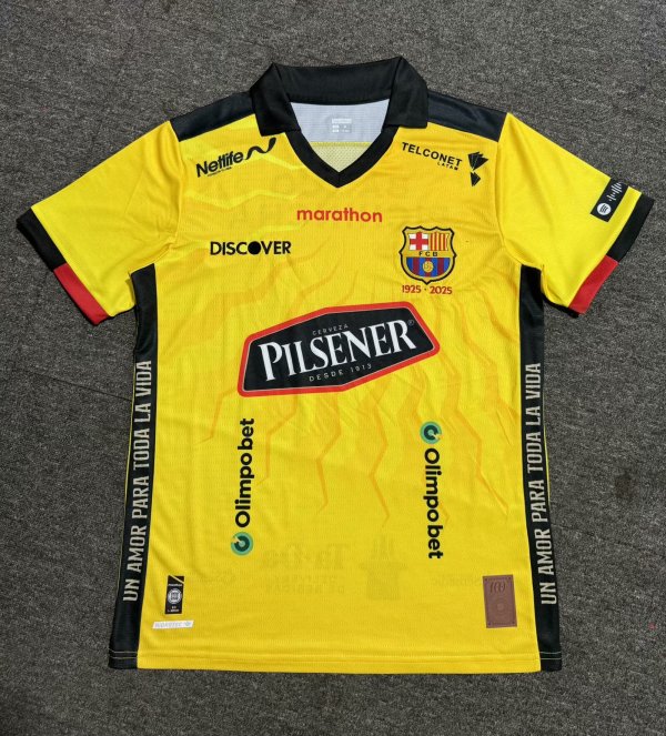 24/25 Barcelona 100th Anniversary Edition Fans 1:1 Quality Soccer Jersey