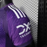 25/26 Manchester United Special Edition  Purple Player 1:1 Quality Soccer Jersey
