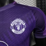 25/26 Manchester United Special Edition  Purple Player 1:1 Quality Soccer Jersey