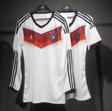 2014 Germany Home Long Sleeve Payer 长袖 Retro Soccer Jersey