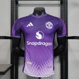 25/26 Manchester United Special Edition  Purple Player 1:1 Quality Soccer Jersey
