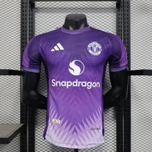 25/26 Manchester United Special Edition  Purple Player 1:1 Quality Soccer Jersey