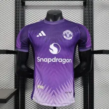 25/26 Manchester United Special Edition  Purple Player 1:1 Quality Soccer Jersey