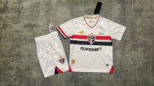 25/26 Sao Paulo Home  Kids 1:1 Quality Soccer Jersey