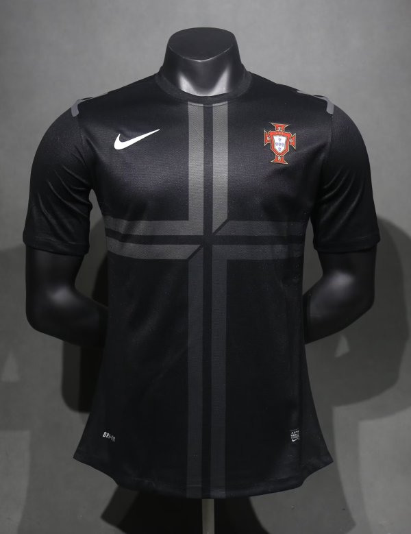 2013 Portugal Away Player Retro 1:1 Quality  Soccer Jersey