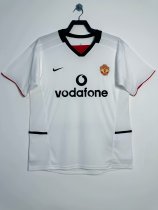 2002/2003  Manchester United Away Fans Retro  1:1 Quality  Soccer Jersey
