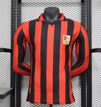 24/25 AC Milan 125th Anniversary Edition Long Sleeve Player 1:1 Quality Soccer Jersey