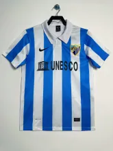 2012/2013 Malaga Home Fans Retro 1:1 Quality Soccer Jersey