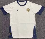25/26 Portugal Training Clothes White Fans 1:1 Quality Soccer Jersey
