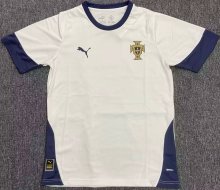 25/26 Portugal Training Clothes White Fans 1:1 Quality Soccer Jersey