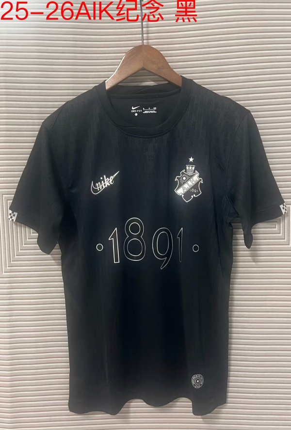 25/26 AIK Special Edition Black Fans 1:1 Quality Soccer Jersey