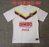 2012/2013 Club American White Fans 1:1 Quality Retro Soccer Jersey