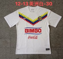 2012/2013 Club American White Fans 1:1 Quality Retro Soccer Jersey
