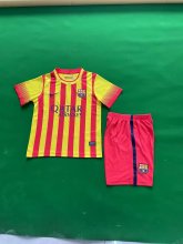 2013/2014 Barcelona  Away Kids Retro 1:1  Quality Soccer Jersey