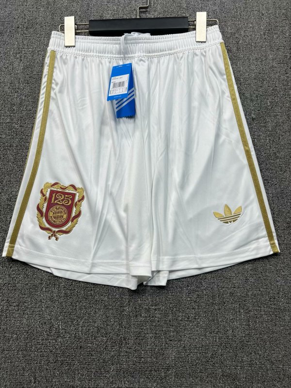 24/25  Bayern Munich 125th Anniversary Edition 1:1 Quality Shorts