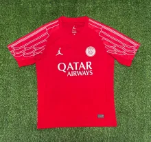 25/26 PSG Paris Third Red Fans 1:1 Quality Soccer Jersey
