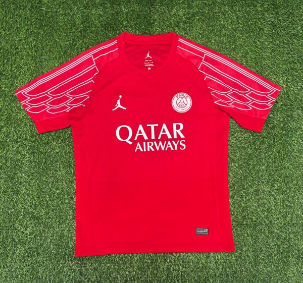 25/26 PSG Paris Third Red Fans 1:1 Quality Soccer Jersey
