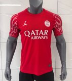 25/26 PSG Paris Third Red Fans 1:1 Quality Soccer Jersey