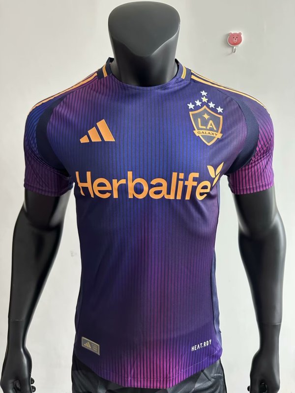 25/26 LA Galaxy Away Player 1:1 Quality Soccer Jersey
