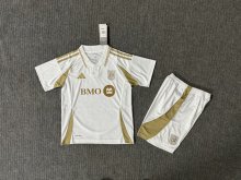 25/26 Los Angeles FC  Away  Kids Kits 1:1 Quality Soccer Jersey