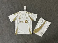 25/26 Los Angeles FC  Away  Kids Kits 1:1 Quality Soccer Jersey