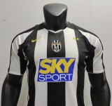 2004/2005 Juventus Home Fans Retro 1:1 Quality Soccer Jersey