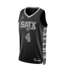 Spurs FOX  #4  1:1 Quality NBA Jersey