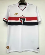 25/26  Sao Paulo Home White Fans 1:1 Quality Soccer Jersey