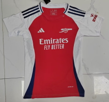 24/25 Arsenal Home Red 1:1 Quality Women Soccer Jersey