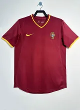 2000  Portugal Home Fans Retro 1:1 Quality  Soccer Jersey
