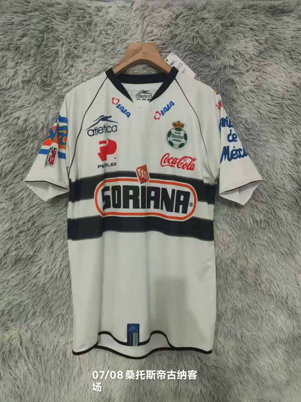 2007/2008 Santos Laguna  Away Fans Retro 1:1 Quality Soccer Jersey