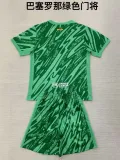 24/25 Barcelona Goalkeeper Adult Kits 1:1  Quality  Soccer Jersey（成人套装）