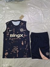 25/26 Chelsea Black 1:1 Quality Training Vest（A-Set）
