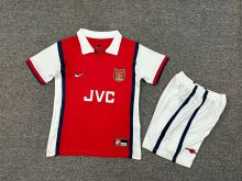 1998/1999 Arsenal Home Kids Retro1:1  Quality Soccer Jersey