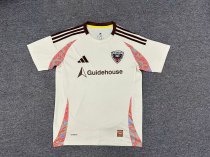 25/26 Washington United  Away White Fans 1:1 Quality Soccer Jersey